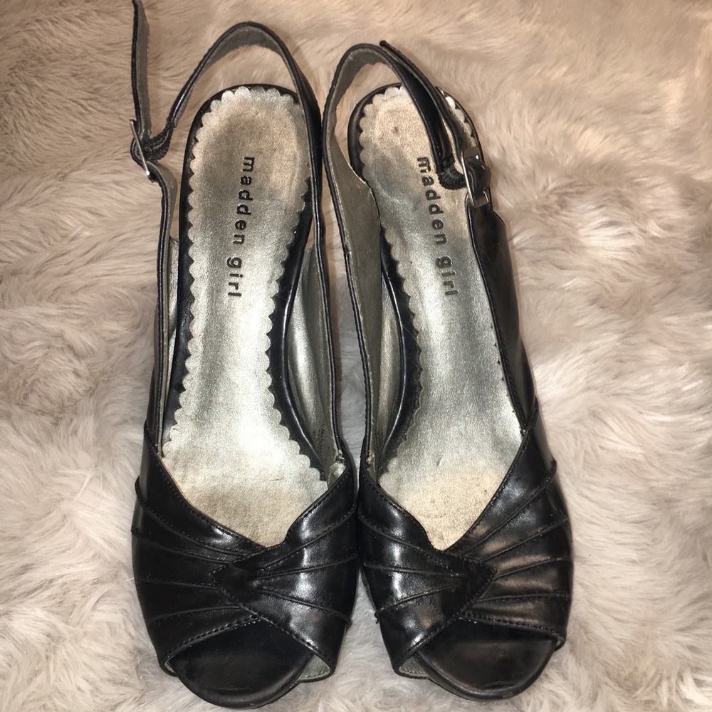 Madden Girl Sling Back Heels